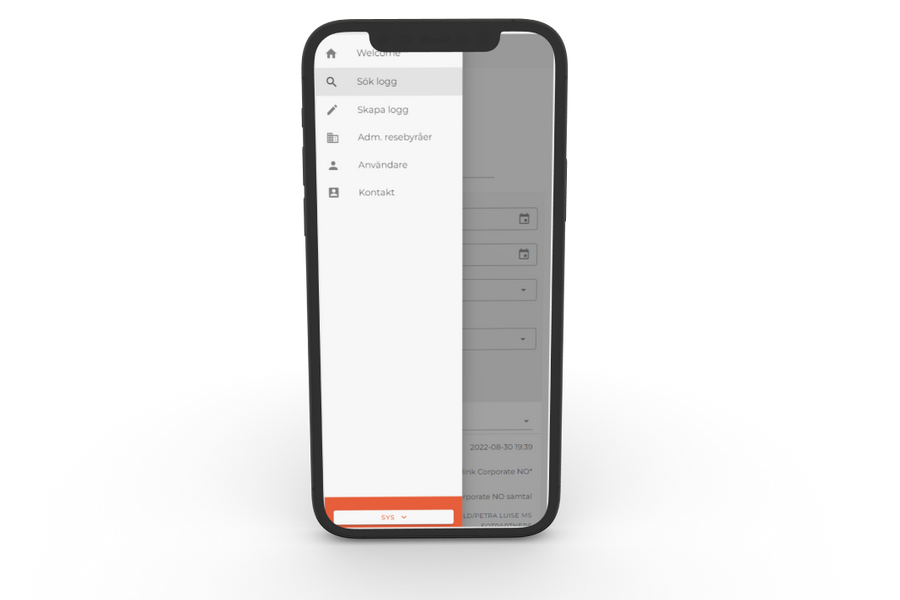 Mobil screenshot för Travelsupport - Helpdesk